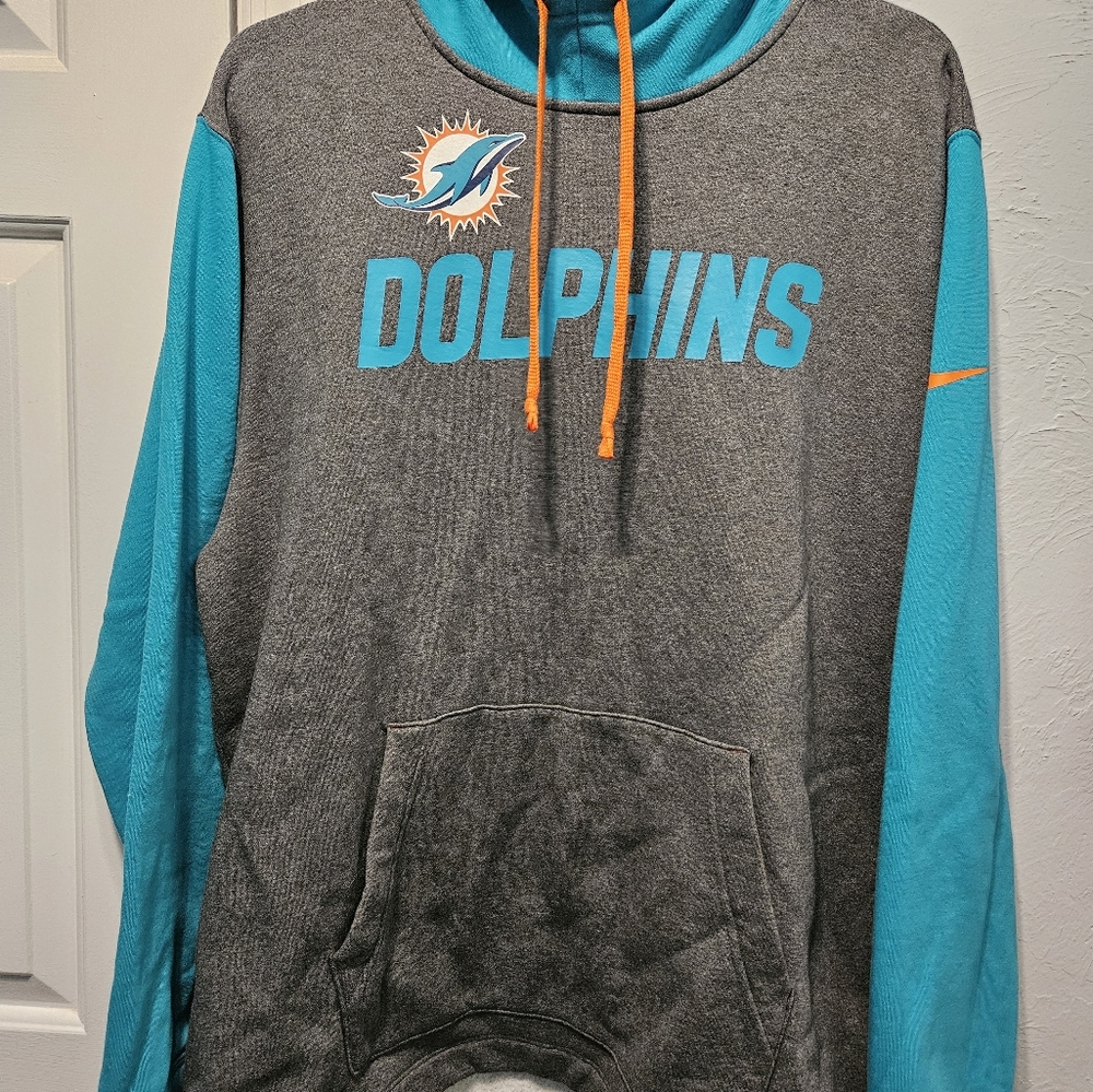 Nike Miami Dolphins Cotton Hoodie
